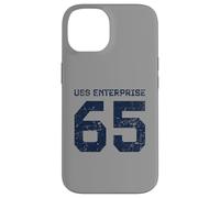 USS Enterprise CVN-65 Aircraft Carrier Distressed Style Case for iPhone 14