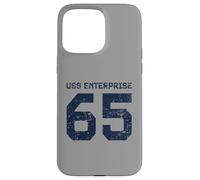 USS Enterprise CVN-65 Aircraft Carrier Distressed Style Case for iPhone 15 Pro Max