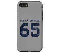 USS Enterprise CVN-65 Aircraft Carrier Distressed Style Case for iPhone SE (2020) / 7 / 8
