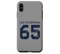 USS Enterprise CVN-65 Aircraft Carrier Distressed Style Case for iPhone XS Max