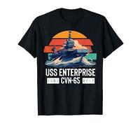 USS Enterprise CVN-65 Aircraft Carrier T-Shirt