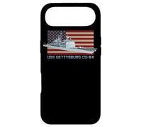 USS Gettysburg CG-64 Ship Diagram American Flag Case for iPhone Air