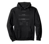 USS Iowa BB-61 Pullover Hoodie