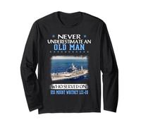 USS Mount Whitney LCC-20 Veterans Day Father Day Long Sleeve T-Shirt