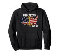 USS Texas CGN-39 Cruiser Veterans Day Son Father Grandpa Dad Pullover Hoodie