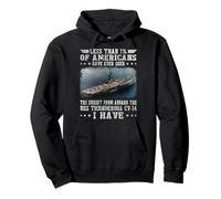 USS Ticonderoga CV-14 Aircraft Carrier Sailor Veterans Day Pullover Hoodie