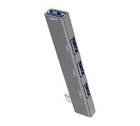 USsB HUB 3.0 - Multiport USsB Adapter, Expansion Hub, Portable Connector | Durable Hub with Back Compatibility and Overcurrent Protection, Perfect for the