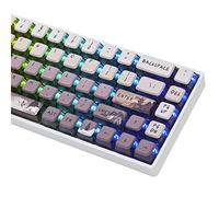 Ussixchare Pudding Keycaps ASA Profile 60% PBT Key Cap Set for Cherry Mx Gateron Kailh Switch for 60% 65% TKL Keyboards（Remote Forest ）