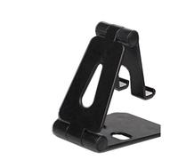 USSJ Desktop Stand for Phones, Free Your Hand, Adjustable, Compatible with All Phones, Cell Phone (Black)
