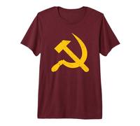 USSR Hammer and Sickle Soviet Union CCCP Communism Socialism Premium T-Shirt