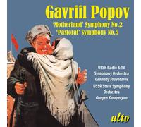 Ussr Radio & Televis - Gavriil Popov: Symphony No. 2 Motherland & Symphony No. 5