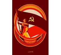 USSR: Soviet Union Blank Lined Notebook Journal Diary Gift for USSR lovers