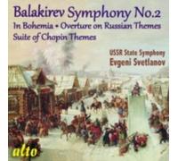 USSR SYMPHONY/EVGENI SVETLANOV: BALAKIREV SYMPHONY NO.2/OVT RUS - CD BRAND NEW
