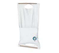 ust 10L Roll-Up Collapsible Water Carrier with Wooden Handles and BPA Free Transparent Construction for Drinking Bathing Camping Hiking and Outdo