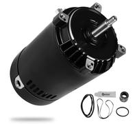 UST1072 3/4 HP Swimming Pool Pump Motor and Seal Kit Compatible with Hayward Super, Super II, Max Flow, Northstar & Ja-cuzzi Magnum Pump, ST1072 0.75 HP Single Speed Round Flange Pool Motor, 115/230 V