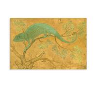 Ustad Mansur - Chameleon in A Tree Canvas Art Poster And Wall Art Picture Print Modern Family Bedroom Decor Unframe 20x30inch(50x75cm)