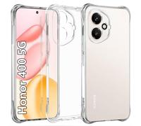 USTIYA Case for Honor 400 5G Clear TPU Four Corners Military-Grade Protection Cover Transparent Soft funda