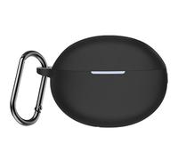 USTIYA Case for Huawei Freebuds 6i 2024 y Freebuds 5i 2022 wireless Headphones Protection Cover Full-Body Soft Silicone with Keychain Headphone Accessories Funda Carcasa (Black)