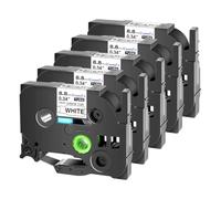 Brother HSE-221E label-making tape Black on white