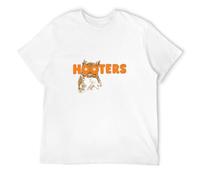 USUS ALAL Casual T-Shirt Hooters Black S