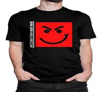 USUS ALAL Fashion T-Shirt Bo-N Jo-Vi Have A Nice Day Men'SRound Neck Short Sleeve Black XL