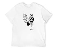USUS ALAL Unisex T-Shirt Weird and Rare Fear and Loathing in Las Vegas Men'Ss Bat Country Drugs Johnny Hort SleeveCotton Black M