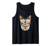 USV Flag American Bengal Cat Heritage US Virgin Islands Tank Top