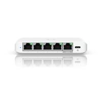 USW-FLEX-2.5G-5-UK Ubiquiti Style UniFi Flex 2.5G 5-Port Managed Network Switch, 5x 2.5GbE RJ45, PoE or USB-C Powered, 25Gbps Switching Capacity - UK Plug