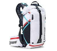 USWE Hajker Pro 18L, Hiking Backpack, Lightweight Adventure Daypack with Waterproof Rolltop, for Bike, Speed Hiking, Mountaineering, for Men and Women, White
