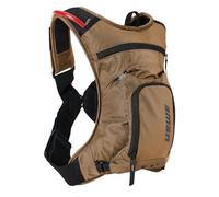 USWE MTB Hydro Hydration Pack with Hydration Bladder - Hydration Backpack for Cycling, Mountain Biking, E-MTB and Gravel Riding, Backpack with Water Bladder (3L, Bronze)