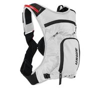 USWE MTB Hydro Hydration Pack with Hydration Bladder - Hydration Backpack for Cycling, Mountain Biking, E-MTB and Gravel Riding, Backpack with Water Bladder (3L, White)