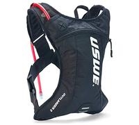 USWE Outlander 2L, Hydration Pack with 1,5L/ 50 oz Hydration Bladder, Black. Bounce Free.
