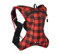 USWE Outlander XC Hydration Pack Flannel 2L Red/Black Red,Black