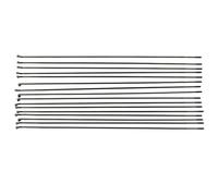 USXUEMIAO 10Pcs Pillar PSR Wing 20 J-Bend Spokes 14G 2.0mm Black Spokes Original Thread No Cutting Ray Spoke Parts Cycling(287mm)