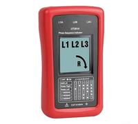 UT261A 3 Phase Tester Rotation Meter for AC 40-690V Systems with Phase Direction Indicator LCD Display 15Hz-400Hz Frequency Range CAT III 600V Safety Rating No E