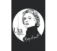 Uta Hagen says Legendary Method Actor Teacher Drama Advice Saying: Daily Planner Notepad To Do Schedule, Medium 6x9 Inches, 120 Pages, Printed Cover