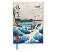 Utagawa Hiroshige: Sea at Satta (Foiled Blank Journal) (Flame Tree Blank Notebooks)