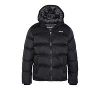 Utah 2 Padded Jacket in Two-Tone with Hood Black
