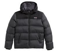 Utah 2 Padded Jacket in Two-Tone with Hood charcoal grey