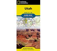 Utah Guide Map - National Geographic State Map | Road Trip Planner with Scenic Byways, National Parks, Hiking Trails & Points of Interest | Waterproof Folded Travel Map (National Geographic Guide Map)