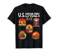 Utah Big Five National Park Collection T-Shirt