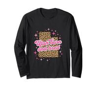 Utah Born and Bred Leopard Print Long Sleeve T-Shirt