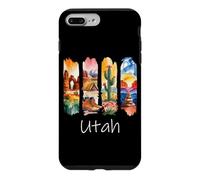 Utah Brushstroke Arches National Park Hiking Boots Cactus Case for iPhone 7 Plus/8 Plus