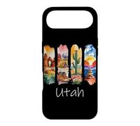 Utah Brushstroke Arches National Park Hiking Boots Cactus Case for iPhone Air