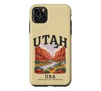 Utah Canyon River Landscape USA Geological Wonders Case for iPhone 11 Pro Max