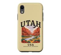 Utah Canyon River Landscape USA Geological Wonders Case for iPhone XR