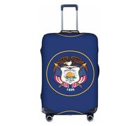 Utah Flag Luggage Cover Suitcase Trolley Case Protector Elastic Washable Anti Scratch Fit 18-32 Inch