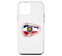 Utah Flag Rock Climbing Carabiner Case for iPhone 12 mini