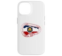 Utah Flag Rock Climbing Carabiner Case for iPhone 14