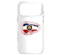 Utah Flag Rock Climbing Carabiner Case for iPhone 17 Pro Max